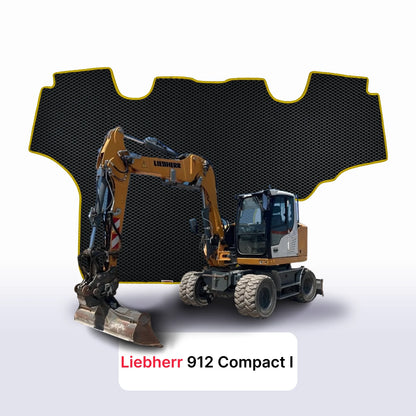 Tapis 3D EVA pour Liebherr 912 Compact 1 gén 2013-2027 PELLETEUSE