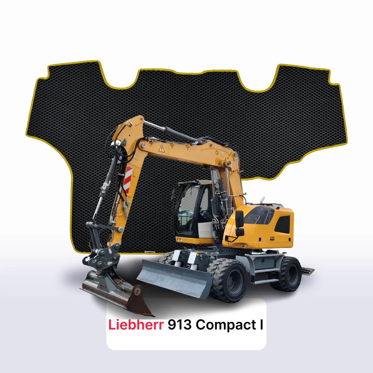 Tapis 3D EVA pour Liebherr 913 Compact 1 gén 2019-2027 PELLETEUSE