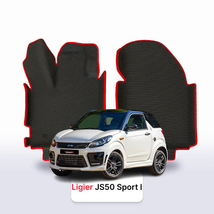 Tapis 3D EVA pour Ligier JS50 Sport 1 gén 2017-2024 BERLINE À HAYON 3 PORTES