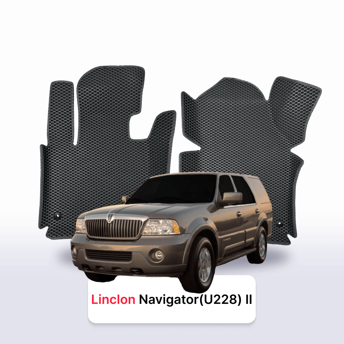 Tapis 3D EVA pour Lincoln Navigator(U228) 2 gén 2002-2006 SUV