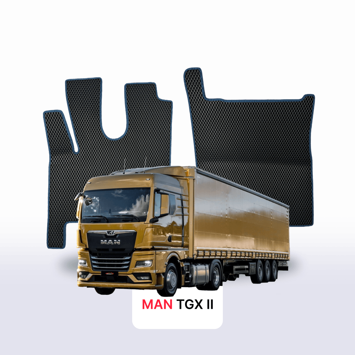 Tapis 3D EVA pour MAN TGX 2 gén 2020-2026 CAMION