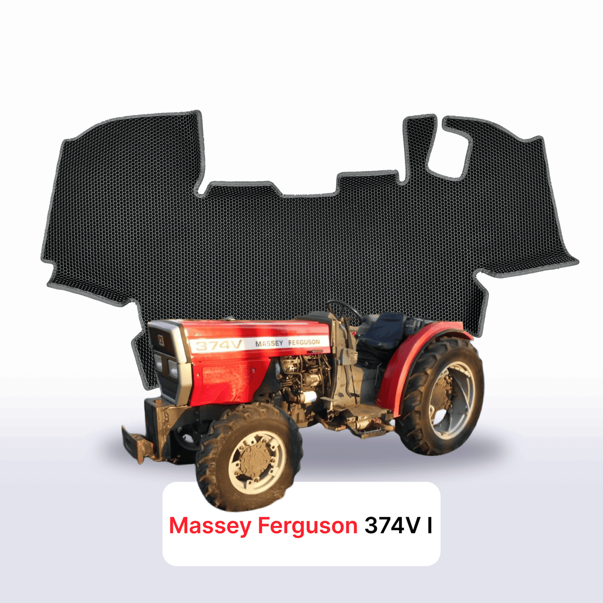 Tapis 3D EVA pour Massey Ferguson 374V 1996-2026 TRACTEUR
