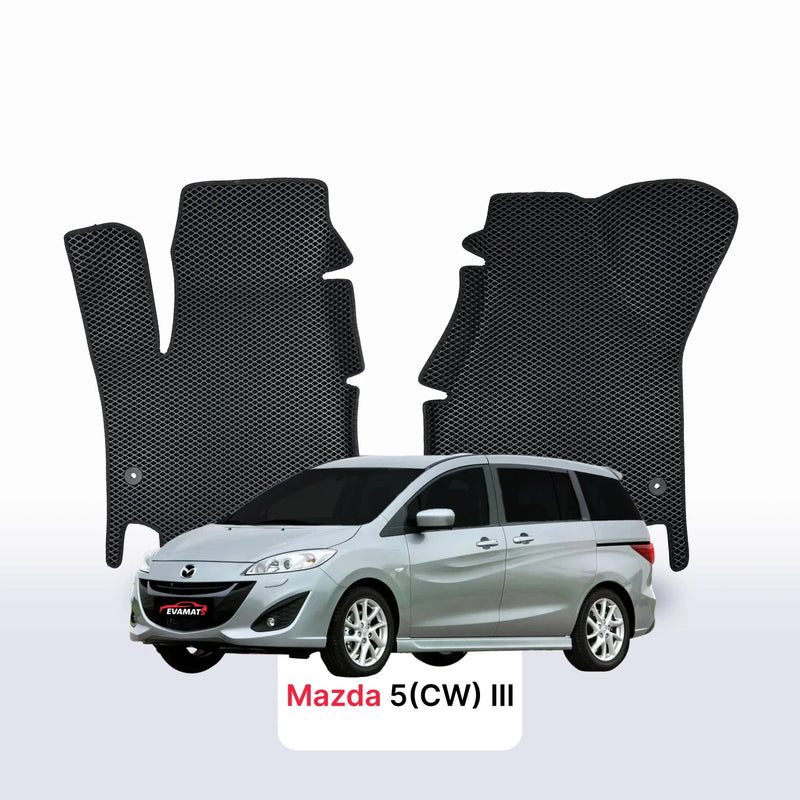 Tapis 3D EVA pour Mazda 5(CW) 3 gén 2010-2018 MONOSPACE