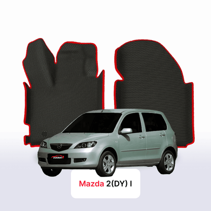Tapis 3D EVA pour Mazda 2(DY) 1 gén 2003-2007 BERLINE À HAYON 5 PORTES