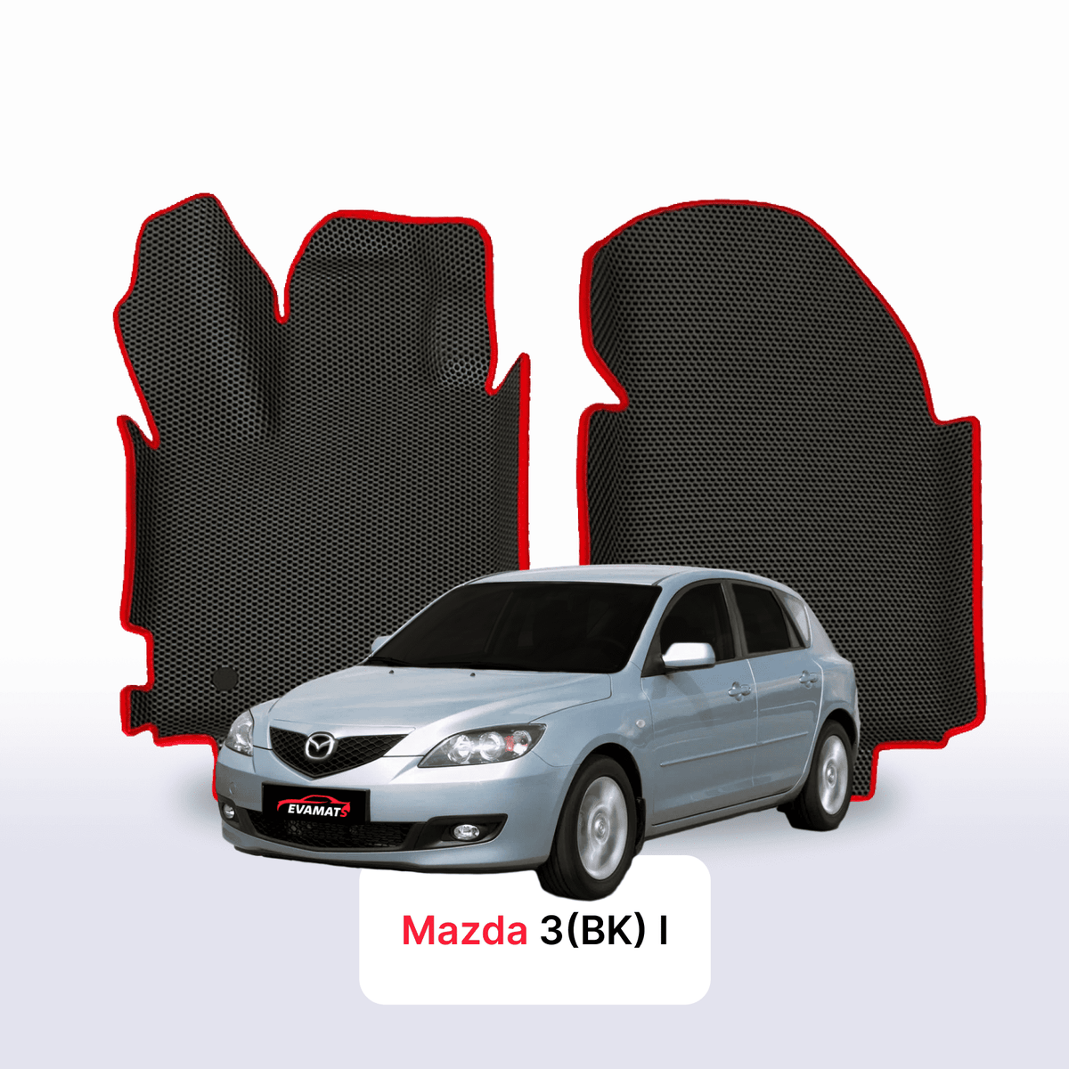 Tapis 3D EVA pour Mazda 3(BK) 1 gén 2003-2009 BERLINE À HAYON 5 PORTES