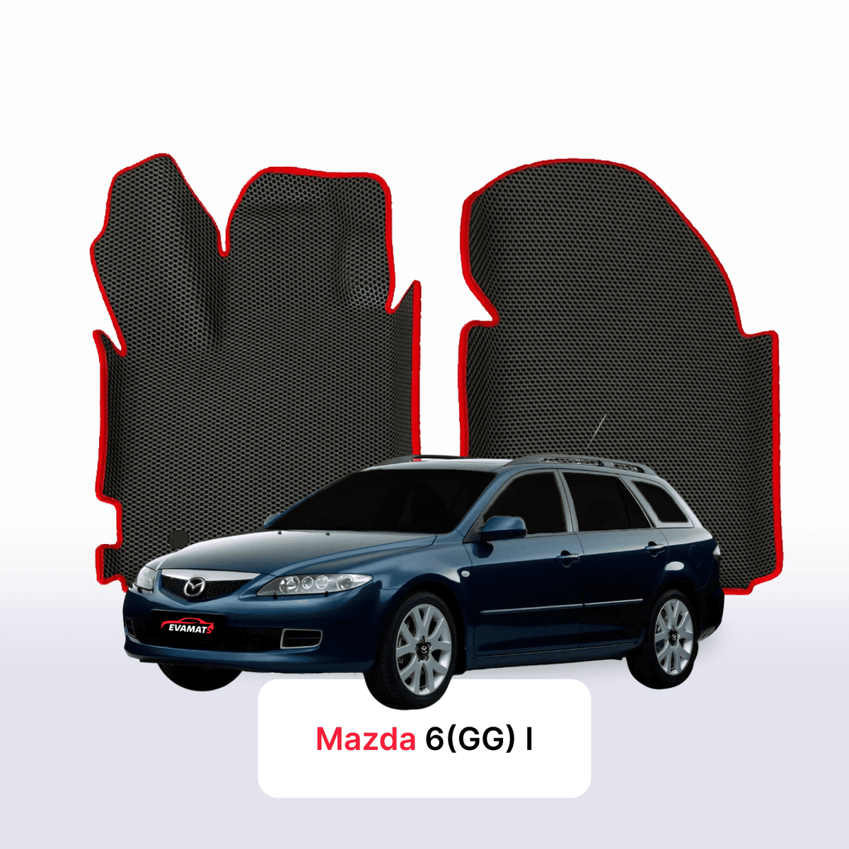 Tapis 3D EVA pour Mazda 6(GG) 1 gén 2002-2008 BREAK