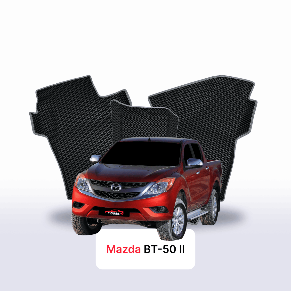 Tapis 3D EVA pour Mazda BT-50 2 gén 2015-2020 PICK-UP DOUBLE CABINE