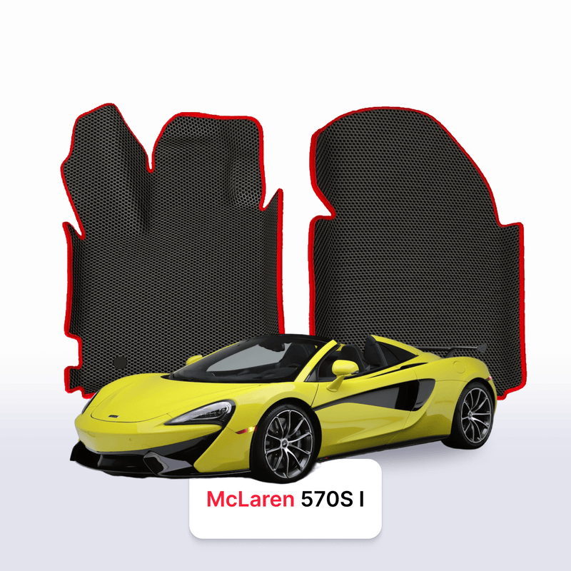 Tapis 3D EVA pour McLaren 570S 1 gén 2015-2023 ROADSTER