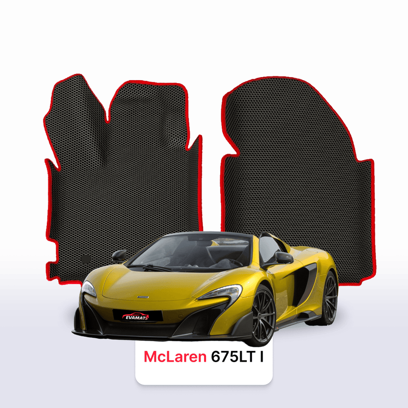 Tapis 3D EVA pour McLaren 675LT 1 gén 2015-2017 CABRIOLET