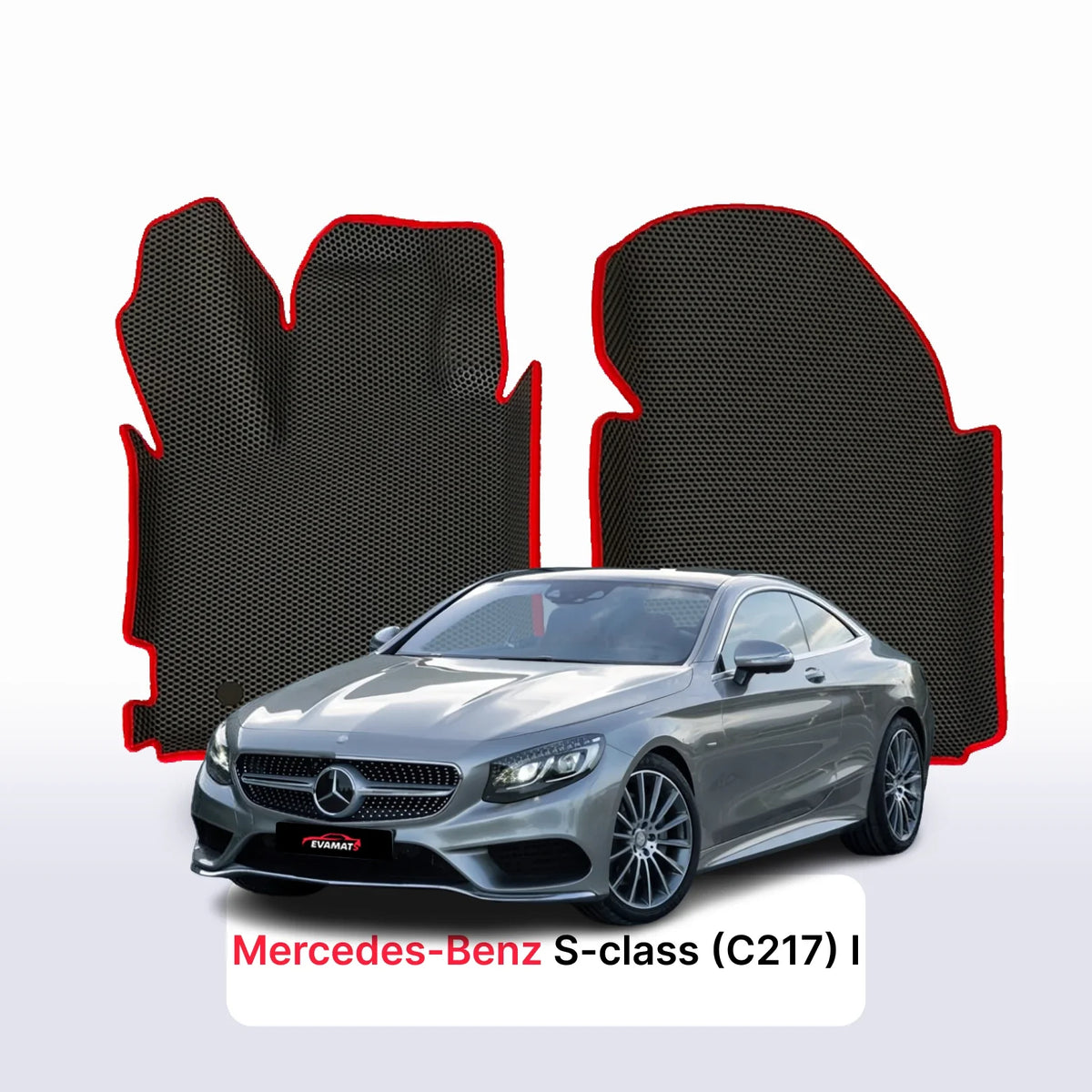 Tapis 3D EVA pour Mercedes-Benz Classe S (C217) 1 gén 2014-2021 COUPÉ