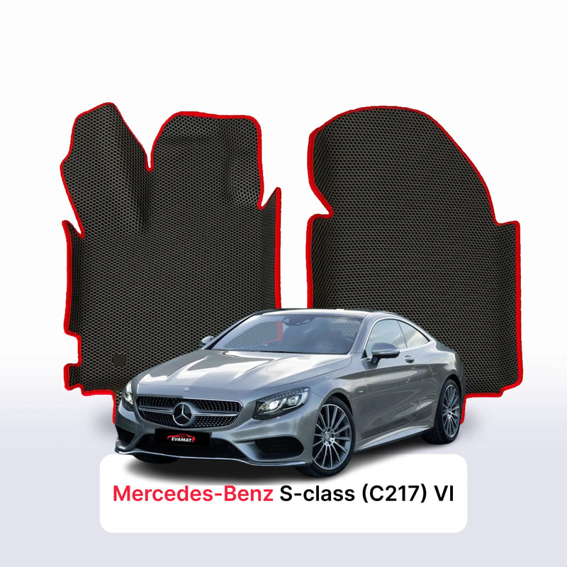 Tapis 3D EVA pour Mercedes-Benz Classe S (C217) 6 gén 2014-2020 COUPÉ