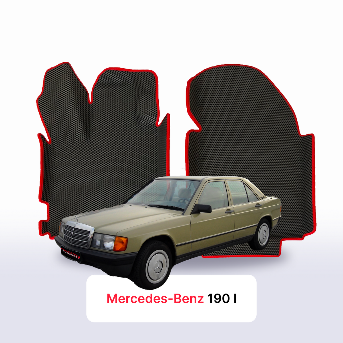Tapis 3D EVA pour Mercedes-Benz 190 (W201) 1982-1993 BERLINE