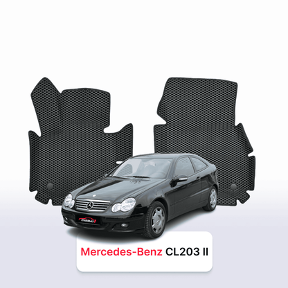 Tapis 3D EVA pour Mercedes-Benz Classe C(CL203) 2 gén 2000-2008 BERLINE À HAYON 3 PORTES