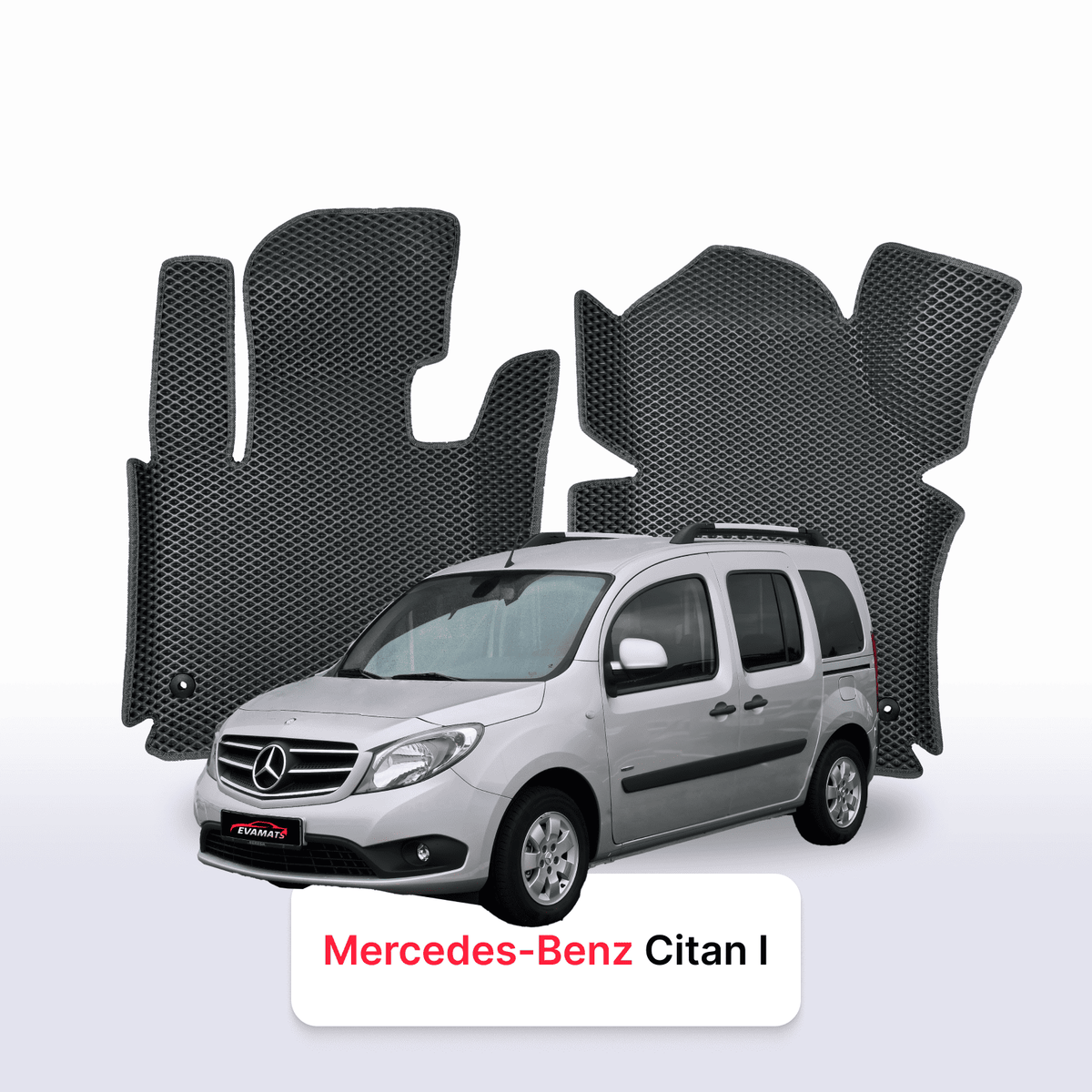 Tapis 3D EVA pour Mercedes-Benz Citan (W415) 1 gén 2012-2021 BREAK
