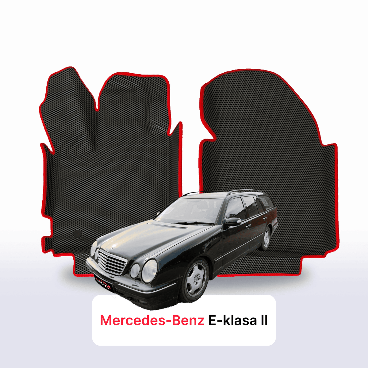 Tapis 3D EVA pour Mercedes-Benz Classe E (S210) 2 gén 1995-2002 BREAK