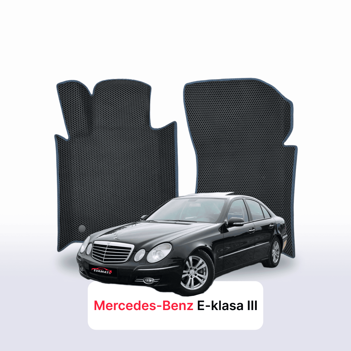 Tapis 3D EVA pour Mercedes-Benz Classe E (W211) 3 gén 2002-2009 BERLINE