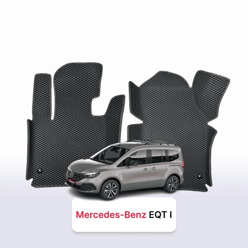Tapis 3D EVA pour Mercedes-Benz EQT 1 gén 2021-2026 MONOSPACE 7 PLACES