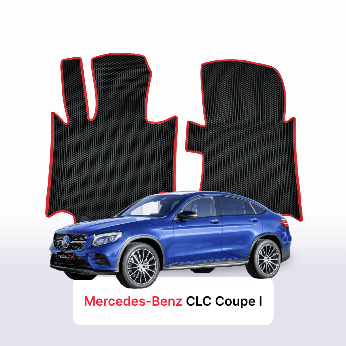 Tapis 3D EVA pour Mercedes-Benz GLC (C253) 1 gén 2016-2023 SUV COUPÉ