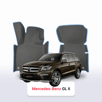 Tapis 3D EVA pour Mercedes-Benz GL (X166) 2 gén 2012-2015 SUV 5 PORTES
