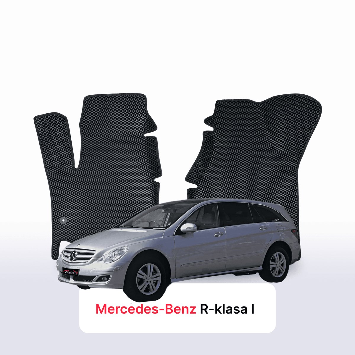 Tapis 3D EVA pour Mercedes-Benz Classe R (W251) 2005-2013 MONOSPACE LONG 6 PLACES