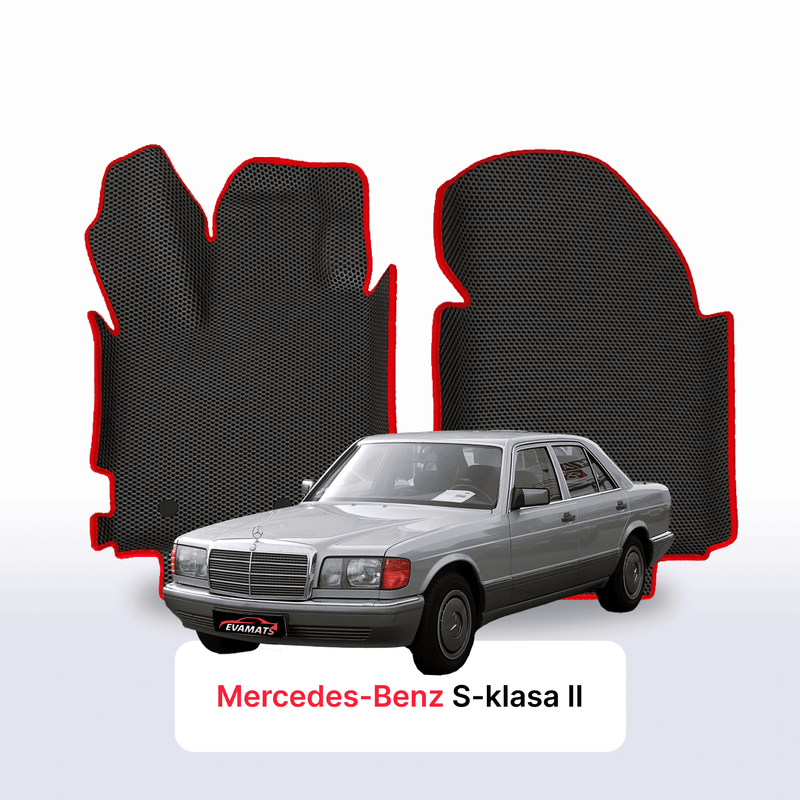 Tapis 3D EVA pour Mercedes-Benz Classe S (W126) 2 gén 1979-1994 BERLINE