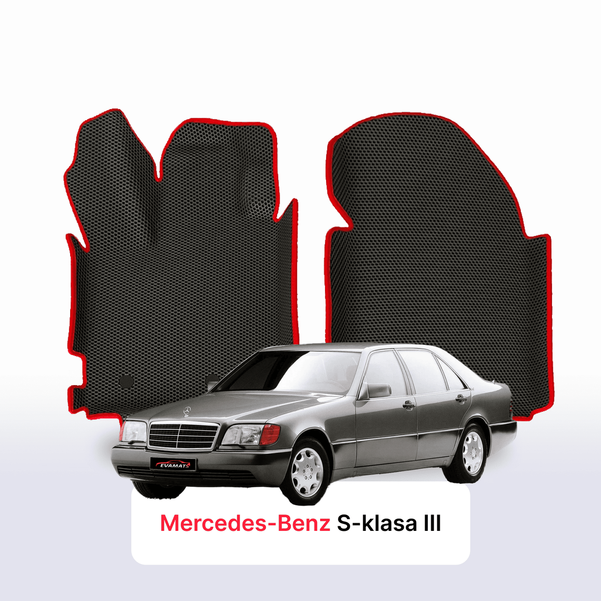 Tapis 3D EVA pour Mercedes-Benz Classe S (W140) 3 gén 1991-1998 BERLINE LONGUE