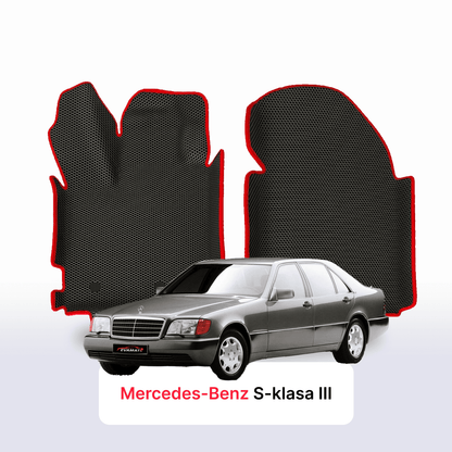 Tapis 3D EVA pour Mercedes-Benz Classe S (W140) 3 gén 1991-1998 BERLINE LONGUE