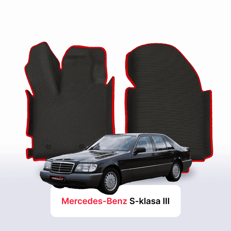 Tapis 3D EVA pour Mercedes-Benz Classe S (W140) 3 gén 1991-1998 BERLINE