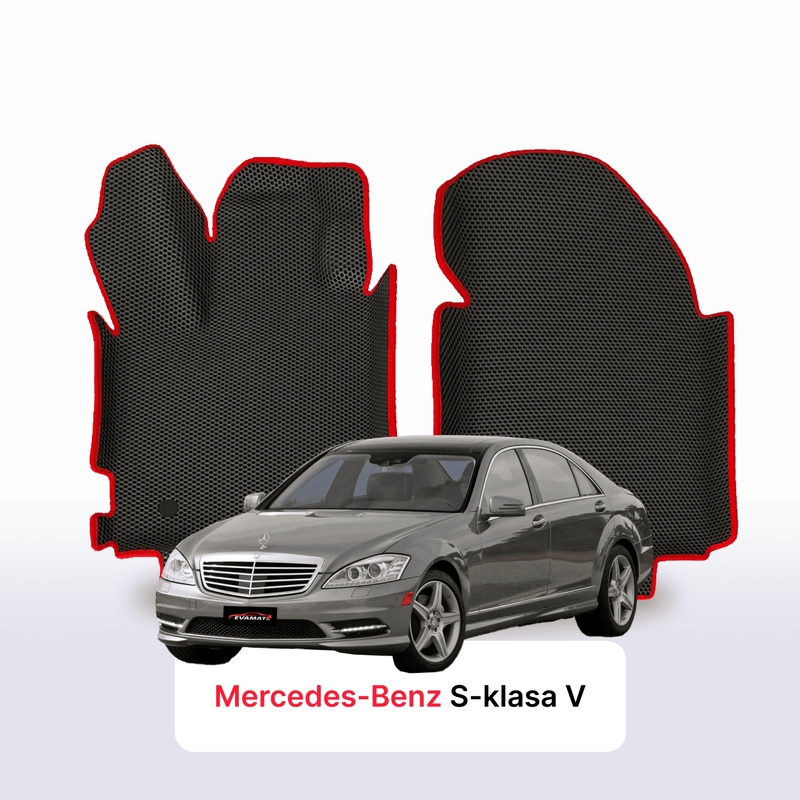 Tapis 3D EVA pour Mercedes-Benz Classe S (W221) 5 gén 2005-2013 BERLINE LONGUE