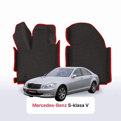 Tapis 3D EVA pour Mercedes-Benz Classe S (W221) 5 gén 2005-2013 BERLINE
