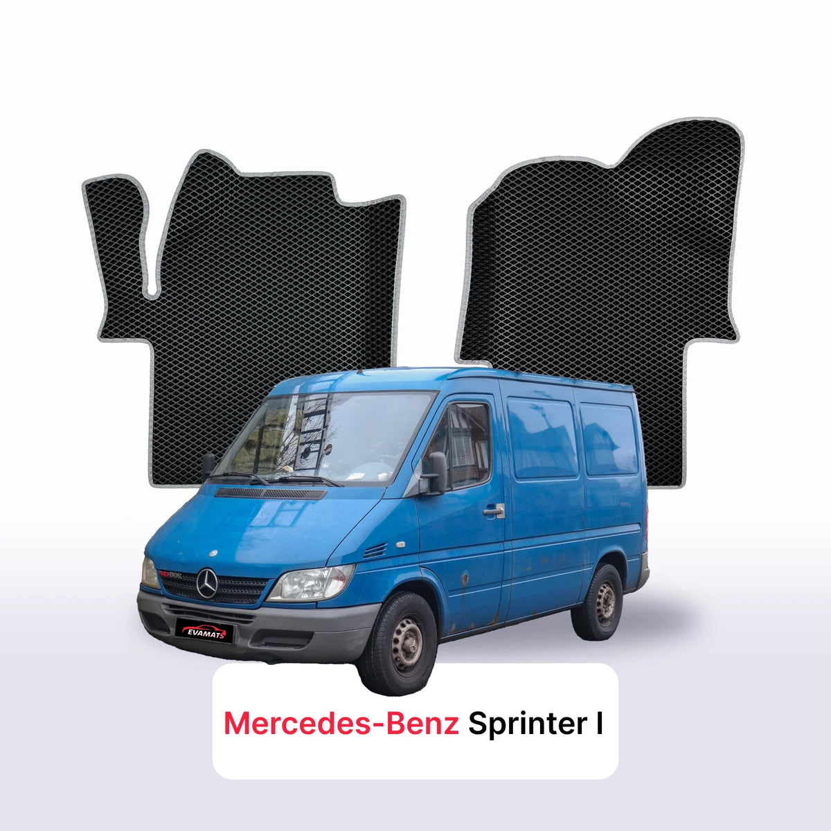 Tapis 3D EVA pour Mercedes-Benz Sprinter (W903) 1 gén 1995-2006 FOURGON