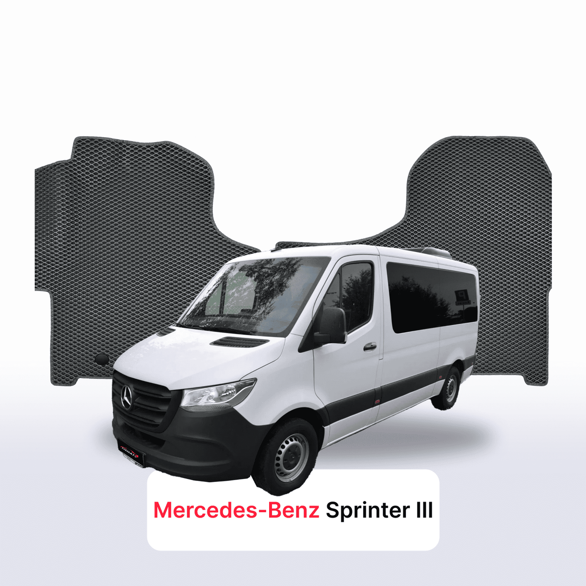 Tapis 3D EVA pour Mercedes-Benz Sprinter (W907/W910) 3 gén 2018-2027 MINIBUS