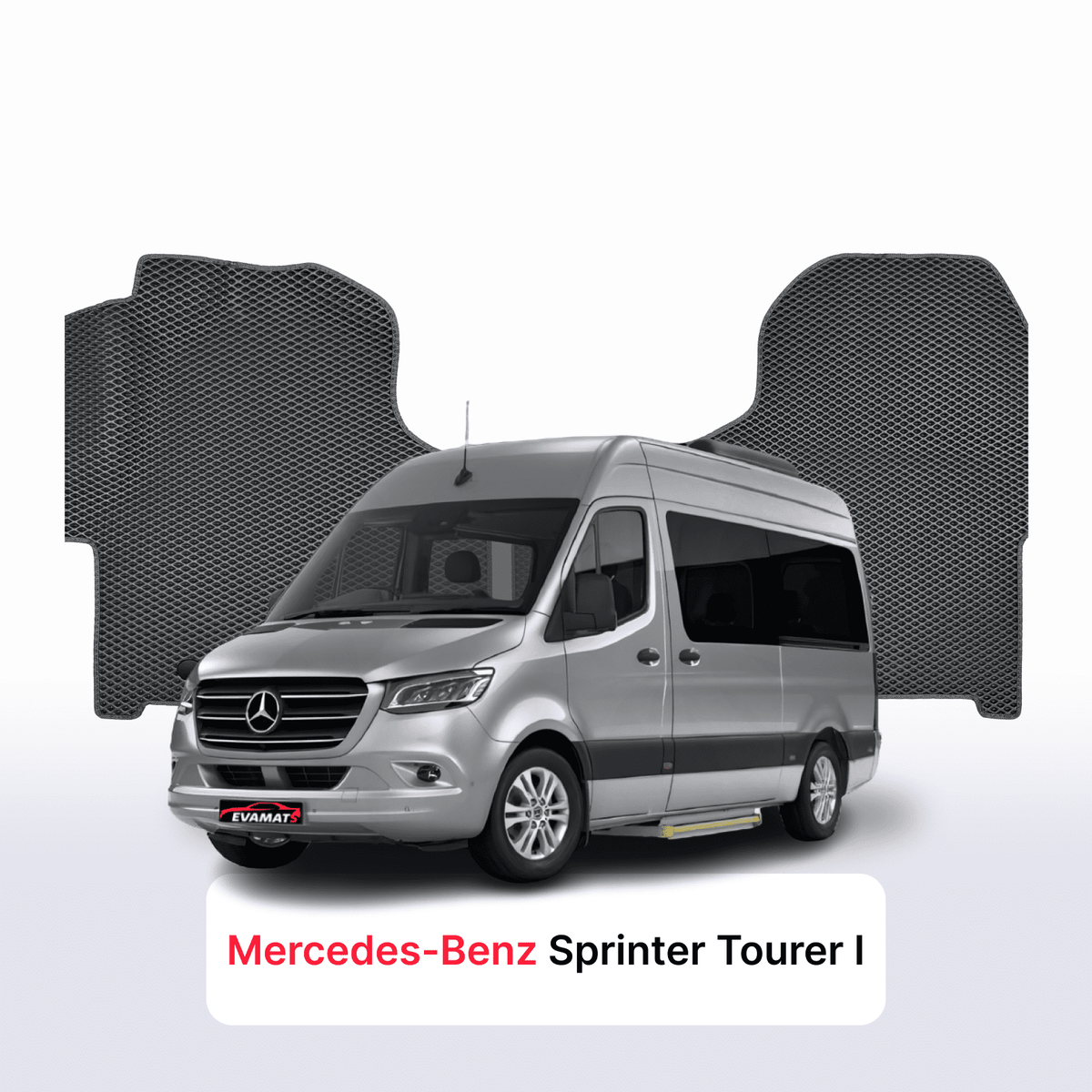 Tapis 3D EVA pour Mercedes-Benz Sprinter Tourer 1 gén 2018-2025 MINIBUS