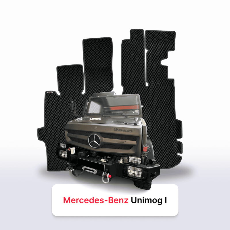 Tapis 3D EVA pour Mercedes-Benz Unimog U4000 1 gén 2003-2013 CAMION