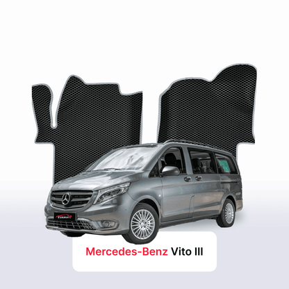 Tapis 3D EVA pour Mercedes-Benz Vito (W447) 3 gén 2014-2027 MINIBUS