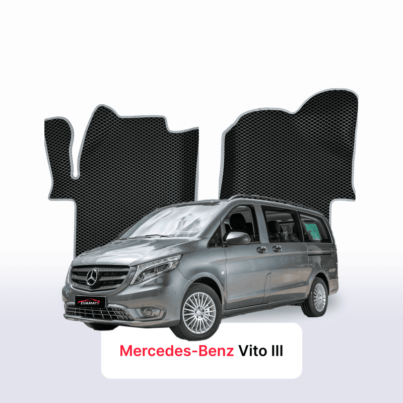 Tapis 3D EVA pour Mercedes-Benz Vito (W447) 3 gén 2014-2027 MINIBUS