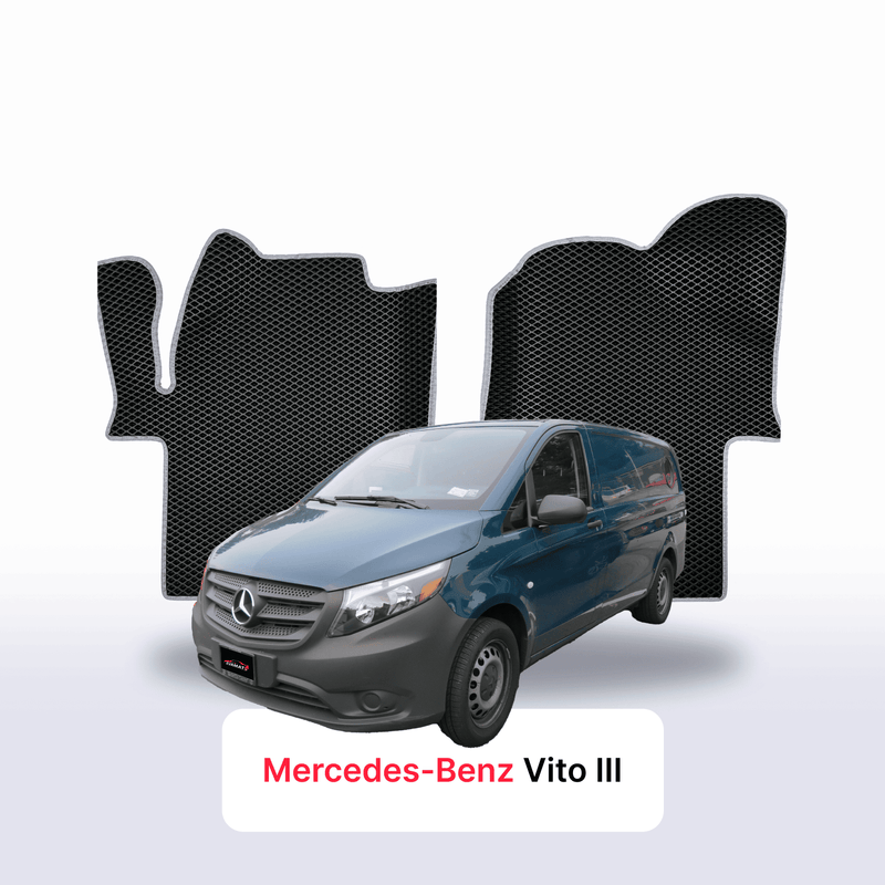 Tapis 3D EVA pour Mercedes-Benz Vito (W447) 3 gén 2014-2027 FOURGON