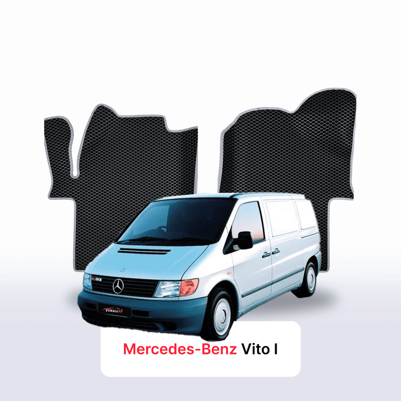 Tapis 3D EVA pour Mercedes-Benz Vito (W638) 1 gén 1996-2003 FOURGON