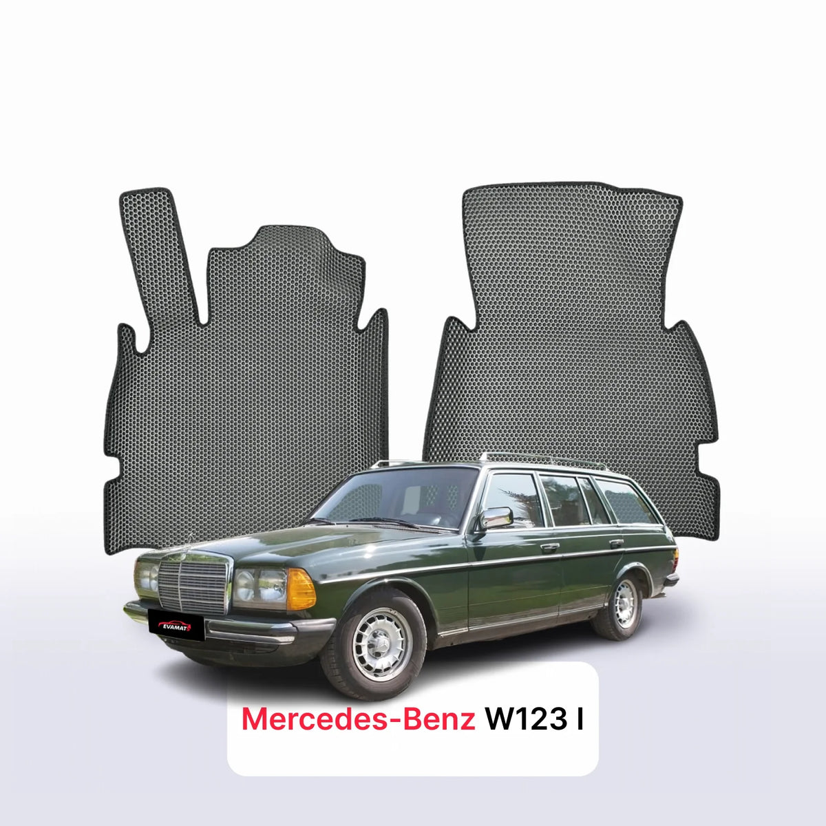 Tapis 3D EVA pour Mercedes-Benz W123 1 gén 1975-1986 BREAK