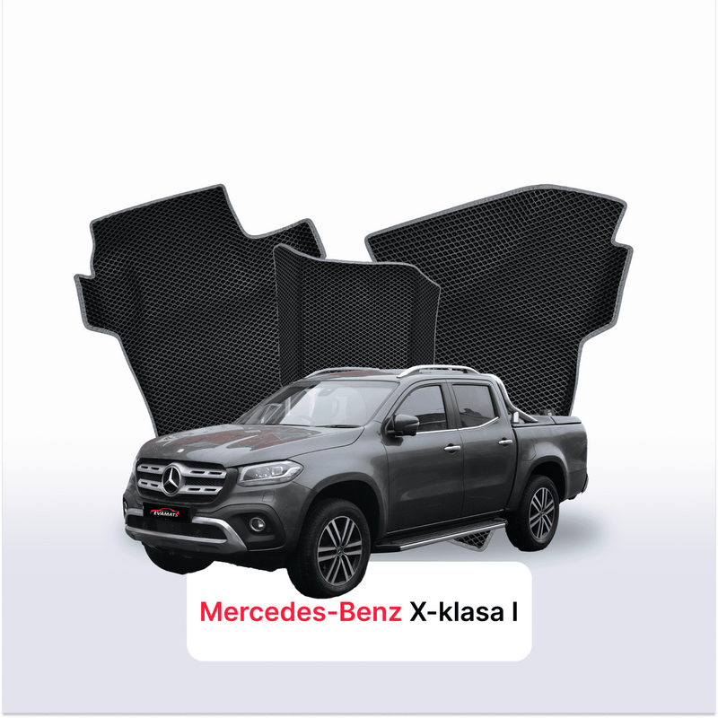 Tapis 3D EVA pour Mercedes-Benz Classe X 1 gén 2017-2020 PICK-UP