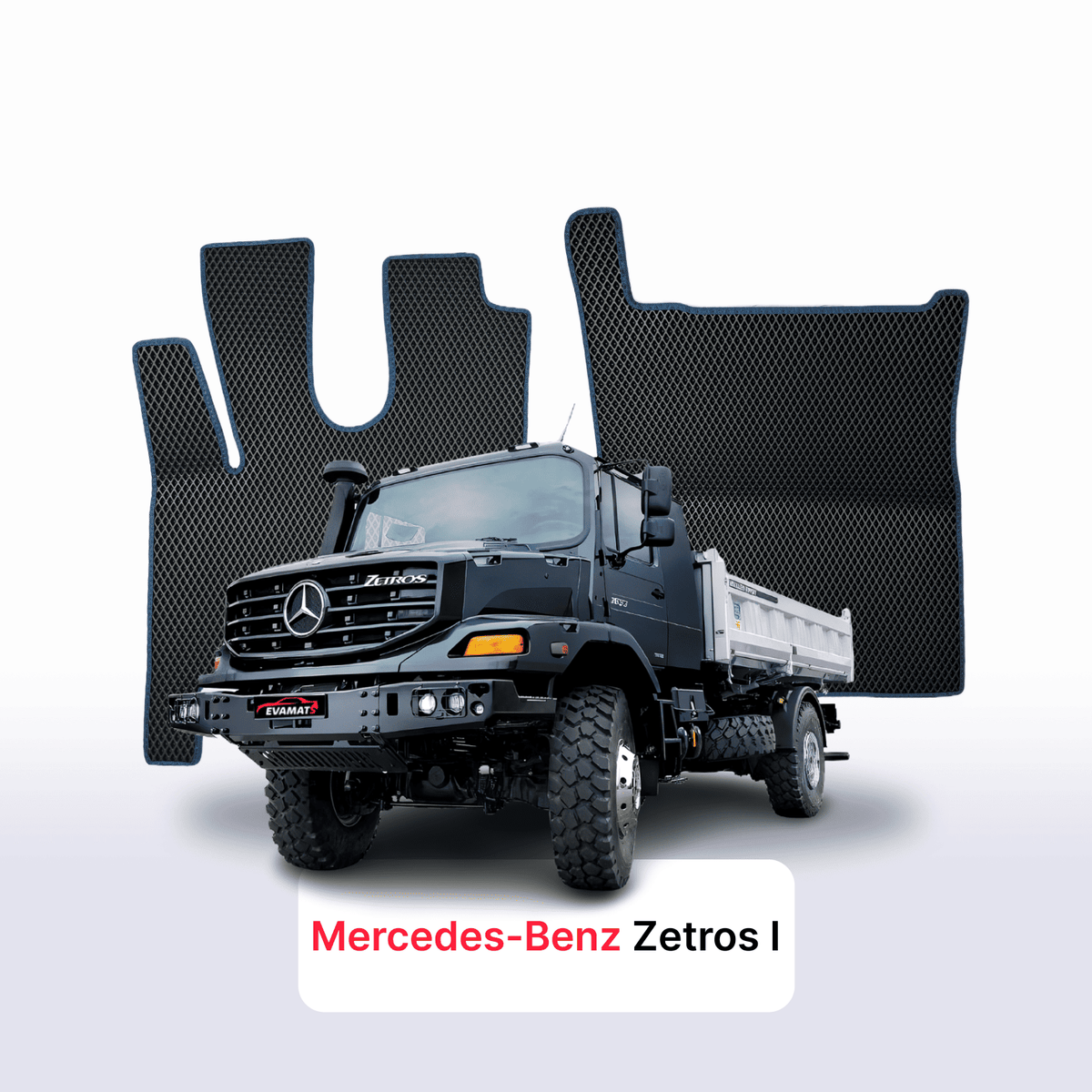 Tapis 3D EVA pour Mercedes-Benz Zetros 3548 1 gén 2008-2028 CAMION
