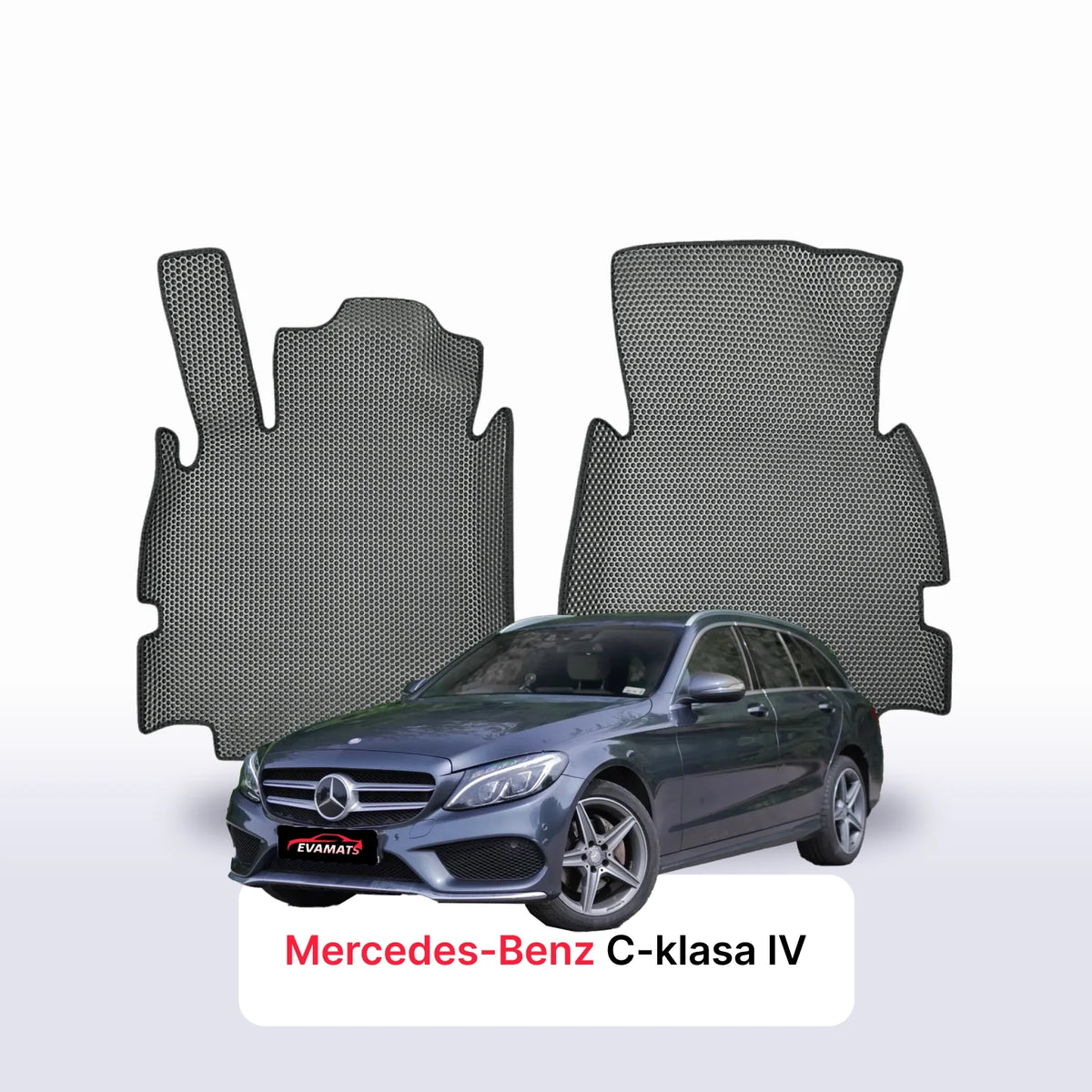 Tapis 3D EVA pour Mercedes-Benz Classe C (S205) 4 gén 2014-2021 BREAK