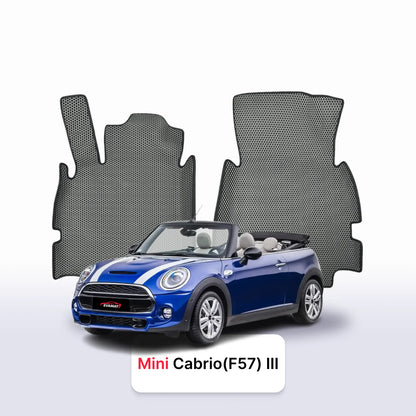 Tapis 3D EVA pour Mini Cabriolet(F57) 3 gén 2010-2024 CABRIOLET