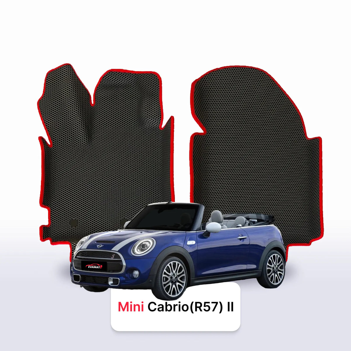 Tapis 3D EVA pour Mini Cabriolet(R57) 2 gén 2009-2015 COOPER S CABRIOLET