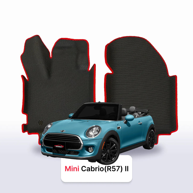 Tapis 3D EVA pour Mini Cabriolet(R57) 2 gén 2009-2015 CABRIOLET