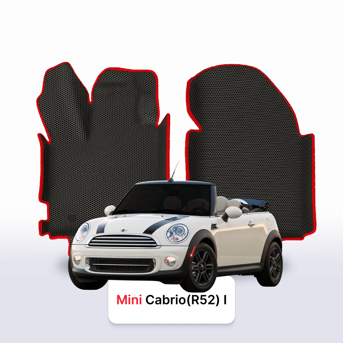 Tapis 3D EVA pour Mini Cabriolet(R52) 1 gén 2004-2008 CABRIOLET