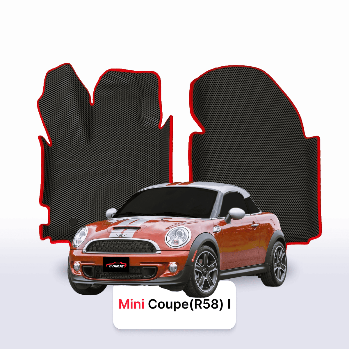 Tapis 3D EVA pour Mini Coupé(R58) 1 gén 2011-2015 COOPER S COUPÉ