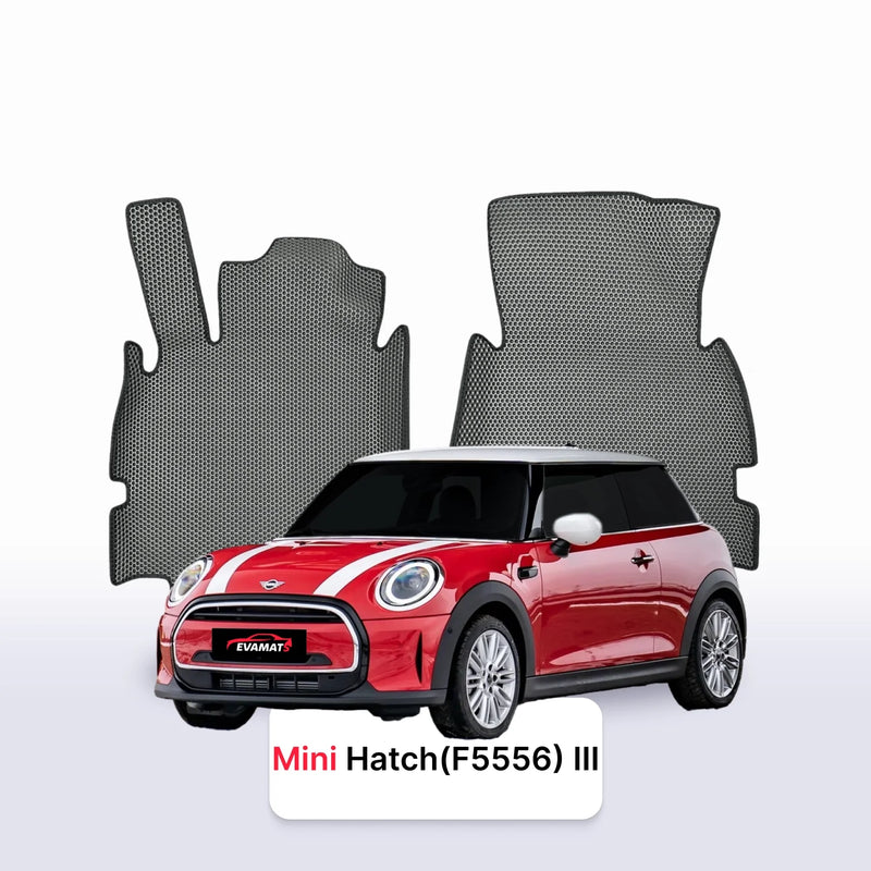 Tapis 3D EVA pour Mini Hatch(F5556) 3 gén 2013-2023 BERLINE À HAYON 3 PORTES