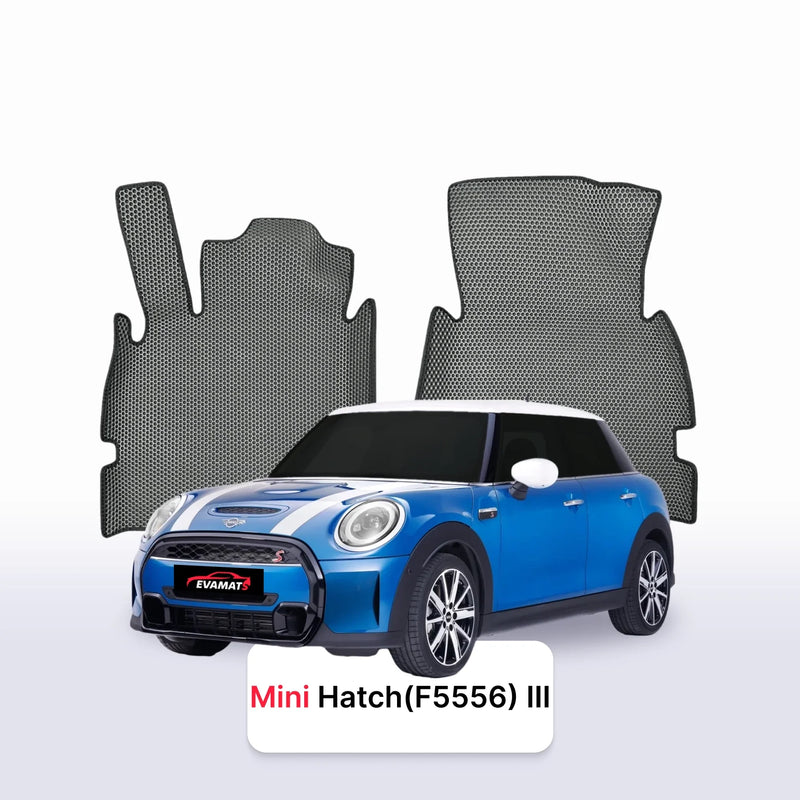 Tapis 3D EVA pour Mini Hatch(F5556) 3 gén 2013-2023 BERLINE À HAYON 5 PORTES