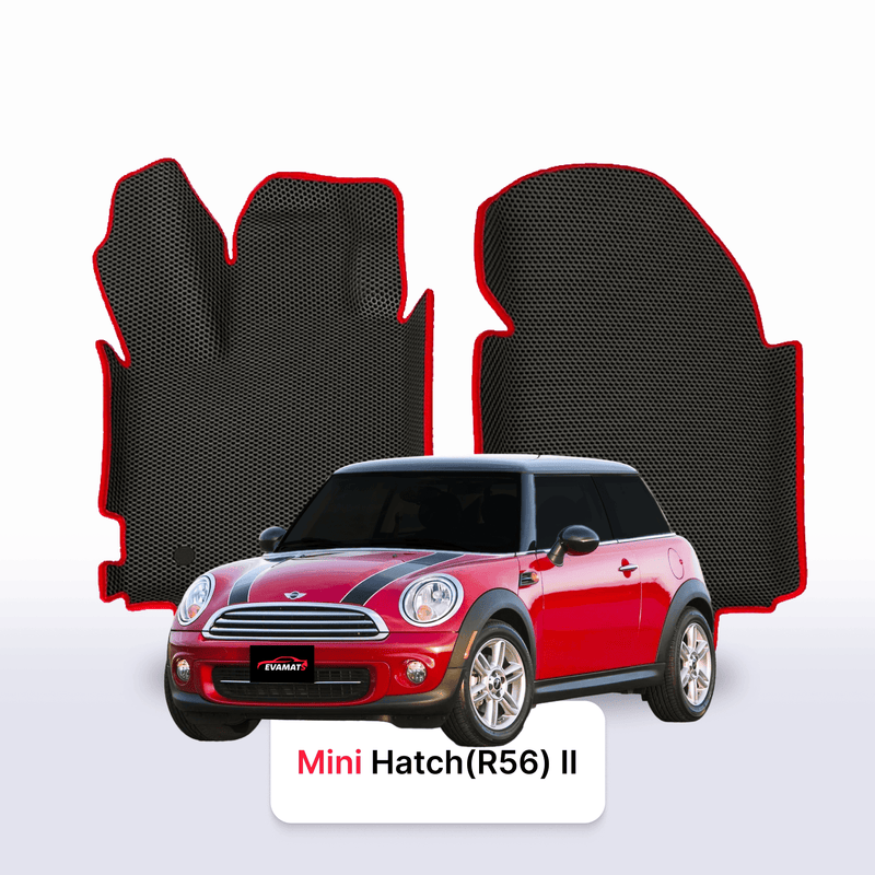 Tapis 3D EVA pour Mini Hatch(R56) 2 gén 2006-2013 BERLINE À HAYON 3 PORTES